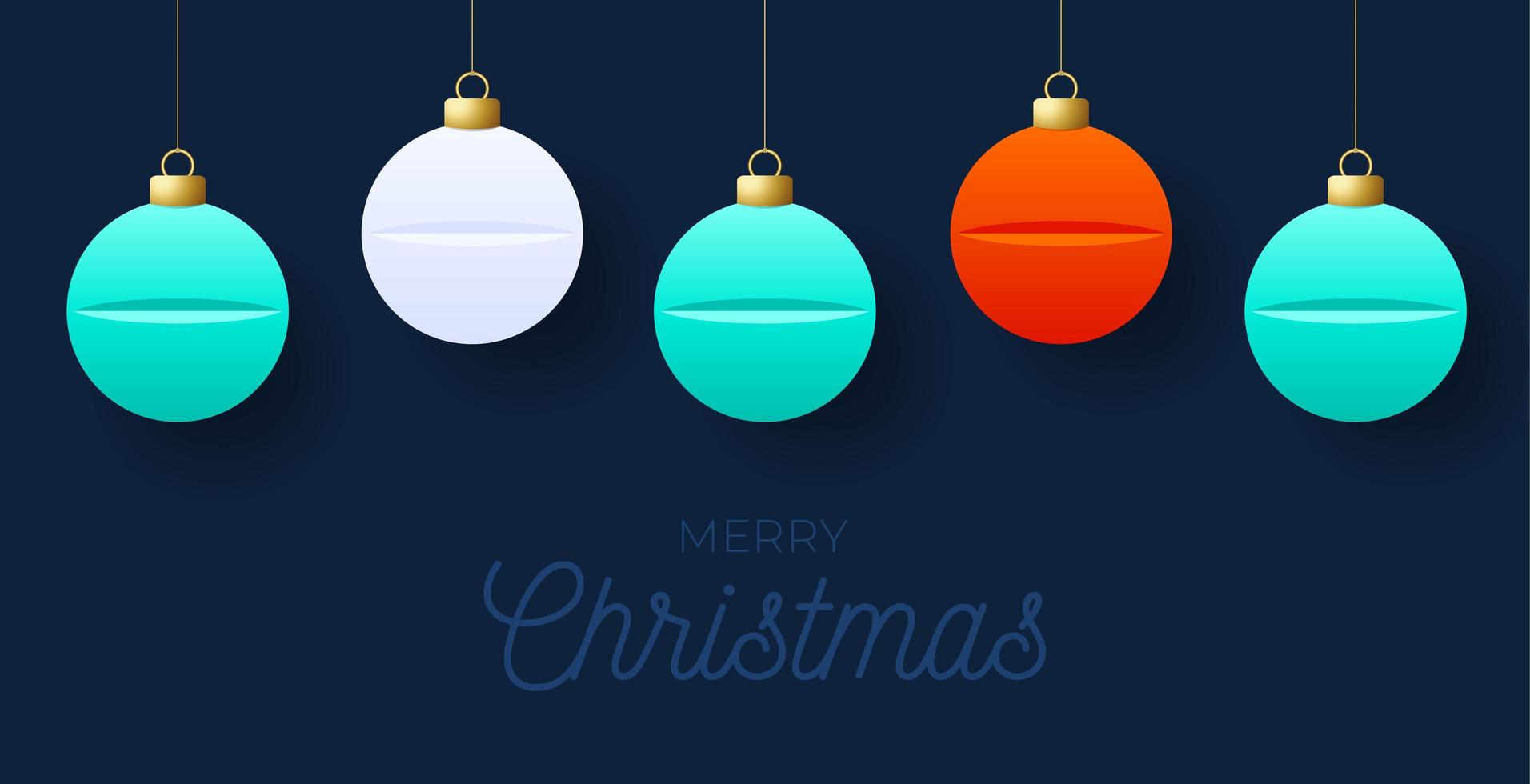 Christmas hanging pill tablet ornaments design vector