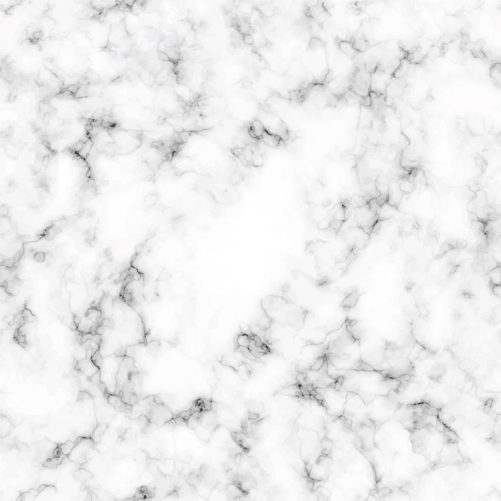 Marble texture design seamless pattern, black and white vector