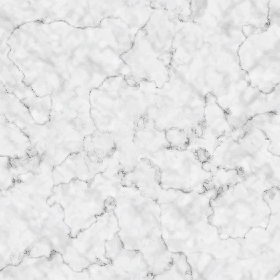 Marble texture design seamless pattern, black and white vector