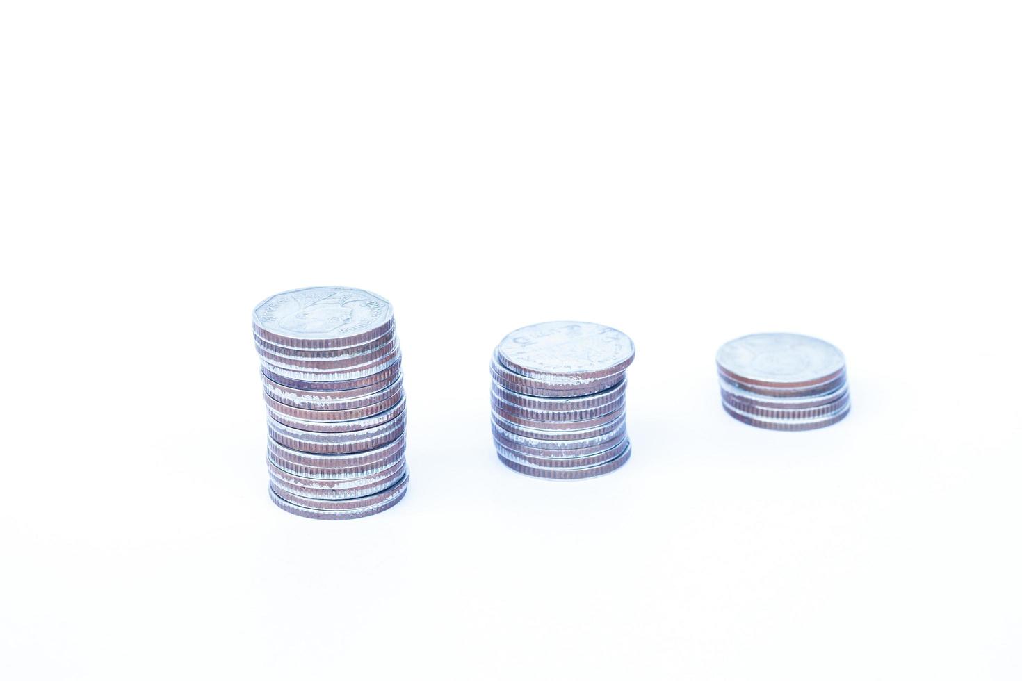 Stack of coins photo