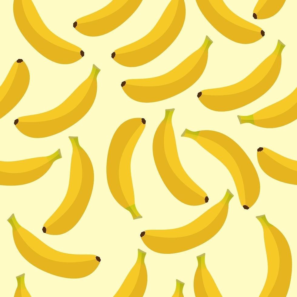 Bananas Seamless Pattern vector