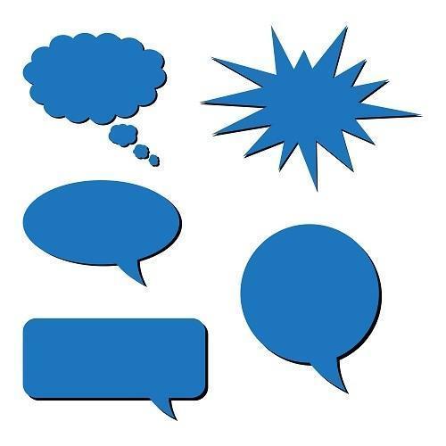 Callout Speech Bubble Shapes vector