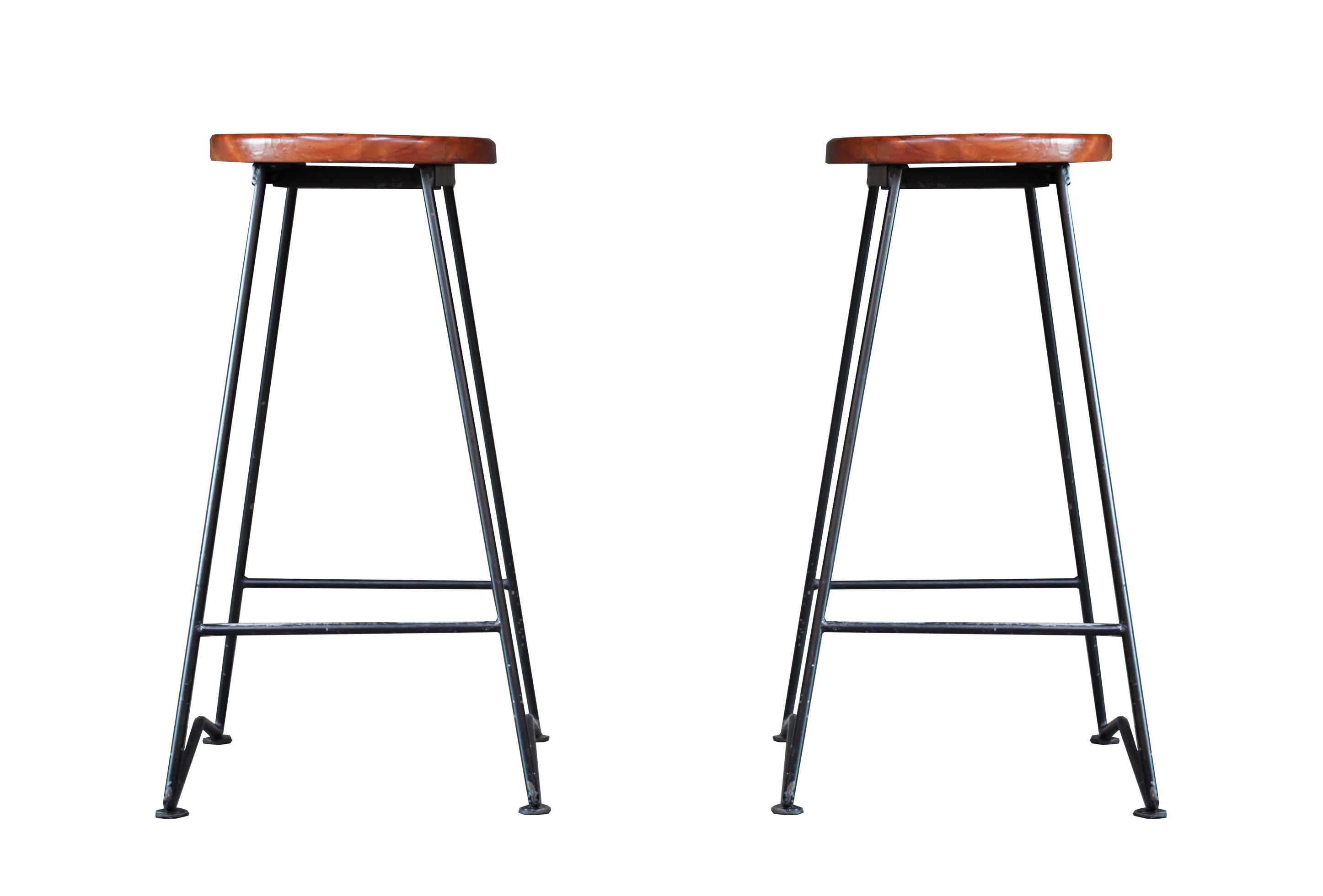 Two bar stools 1782405 Stock Photo at Vecteezy