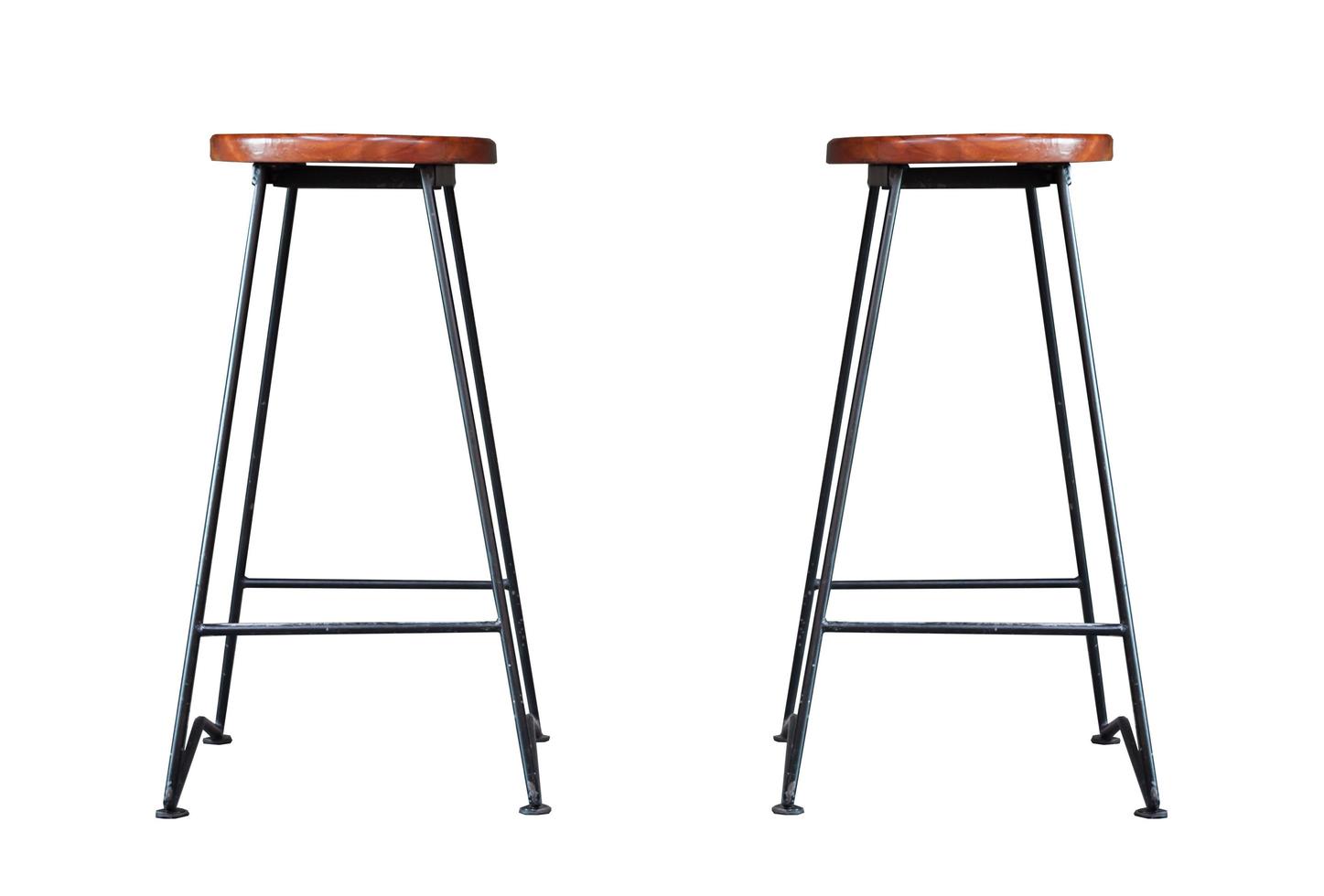 Two bar stools photo
