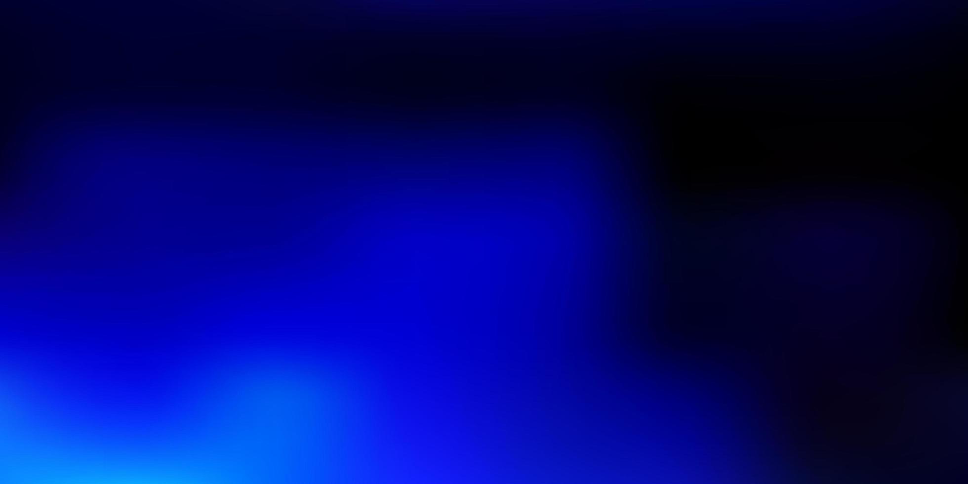 Dark blue gradient blur backdrop. vector