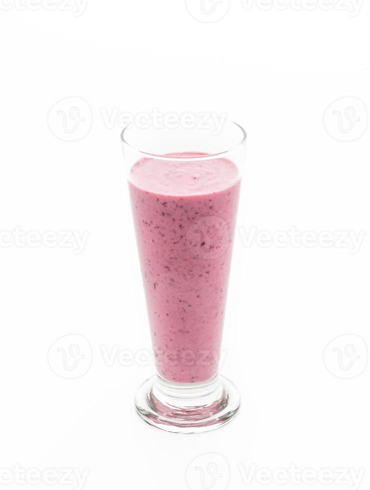 Mixed berries with yogurt smoothie photo