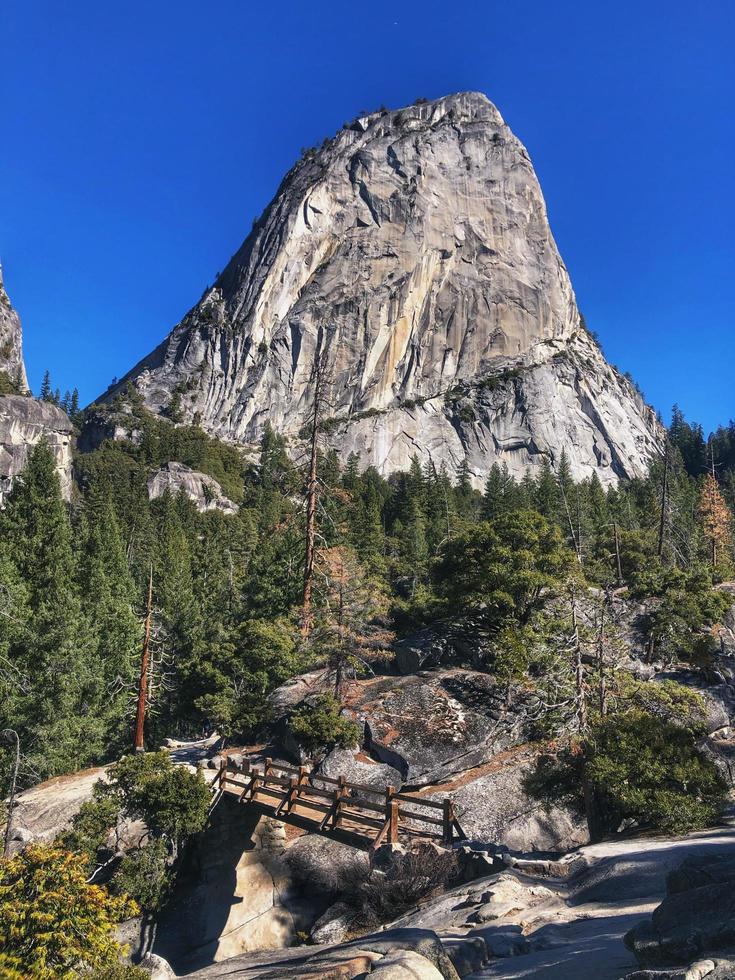 paisaje del valle de yosemite foto