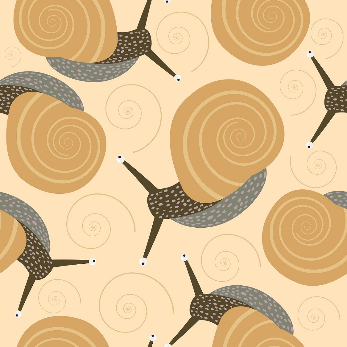 Snail Pattern Vector Art, Icons, and Graphics for Free Download