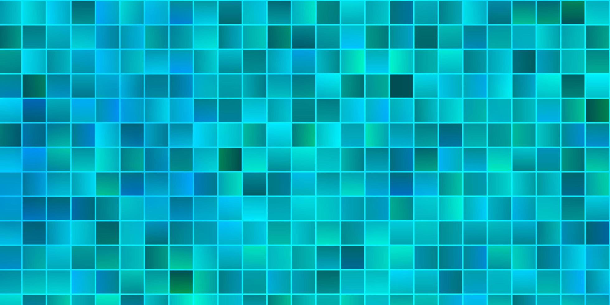 textura de vector azul claro en estilo rectangular.