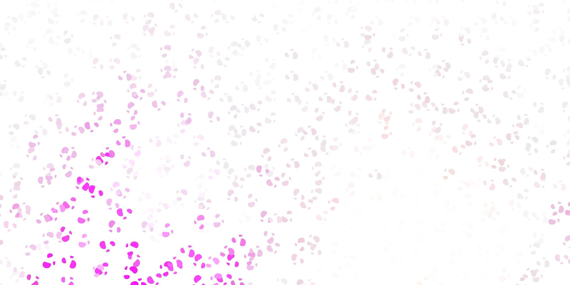 Light pink vector pattern with abstract shapes.