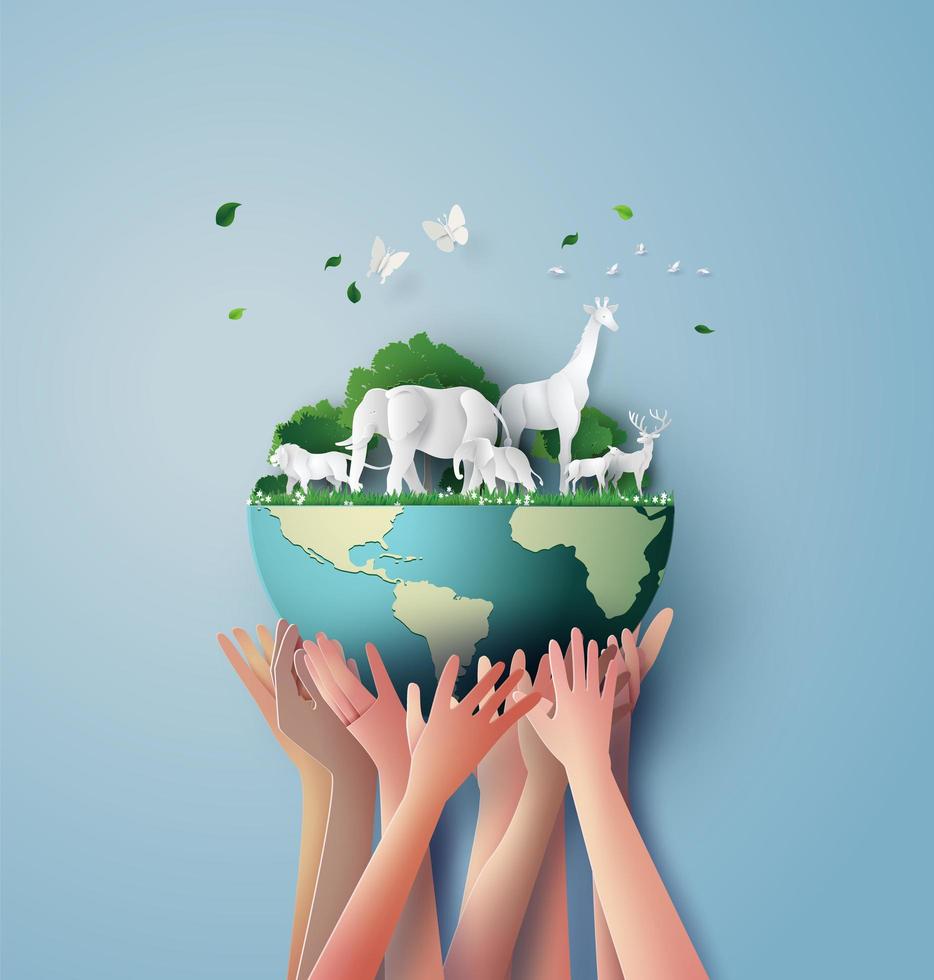 World Wildlife Day vector