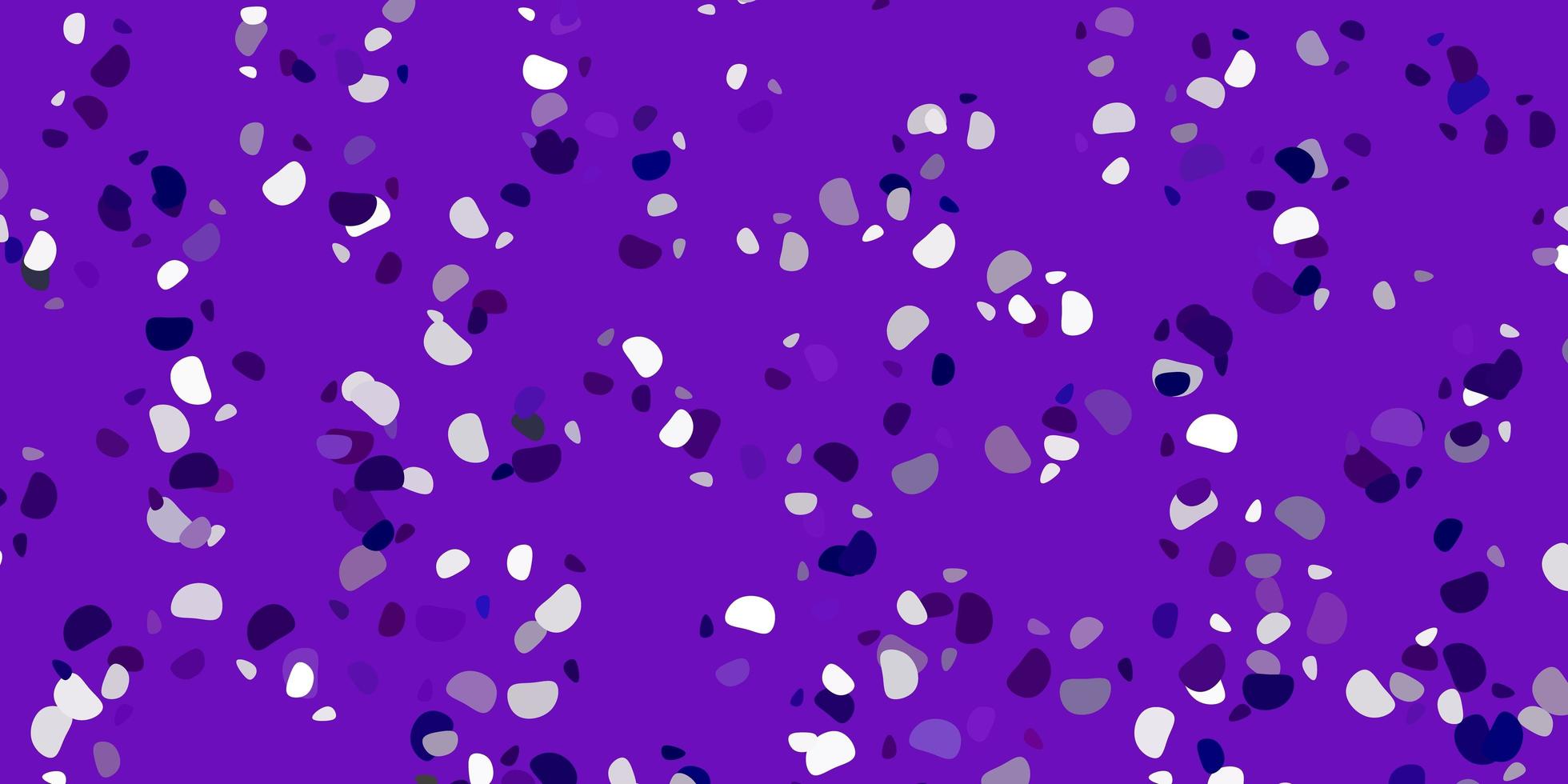 Light purple vector pattern with abstract shapes.