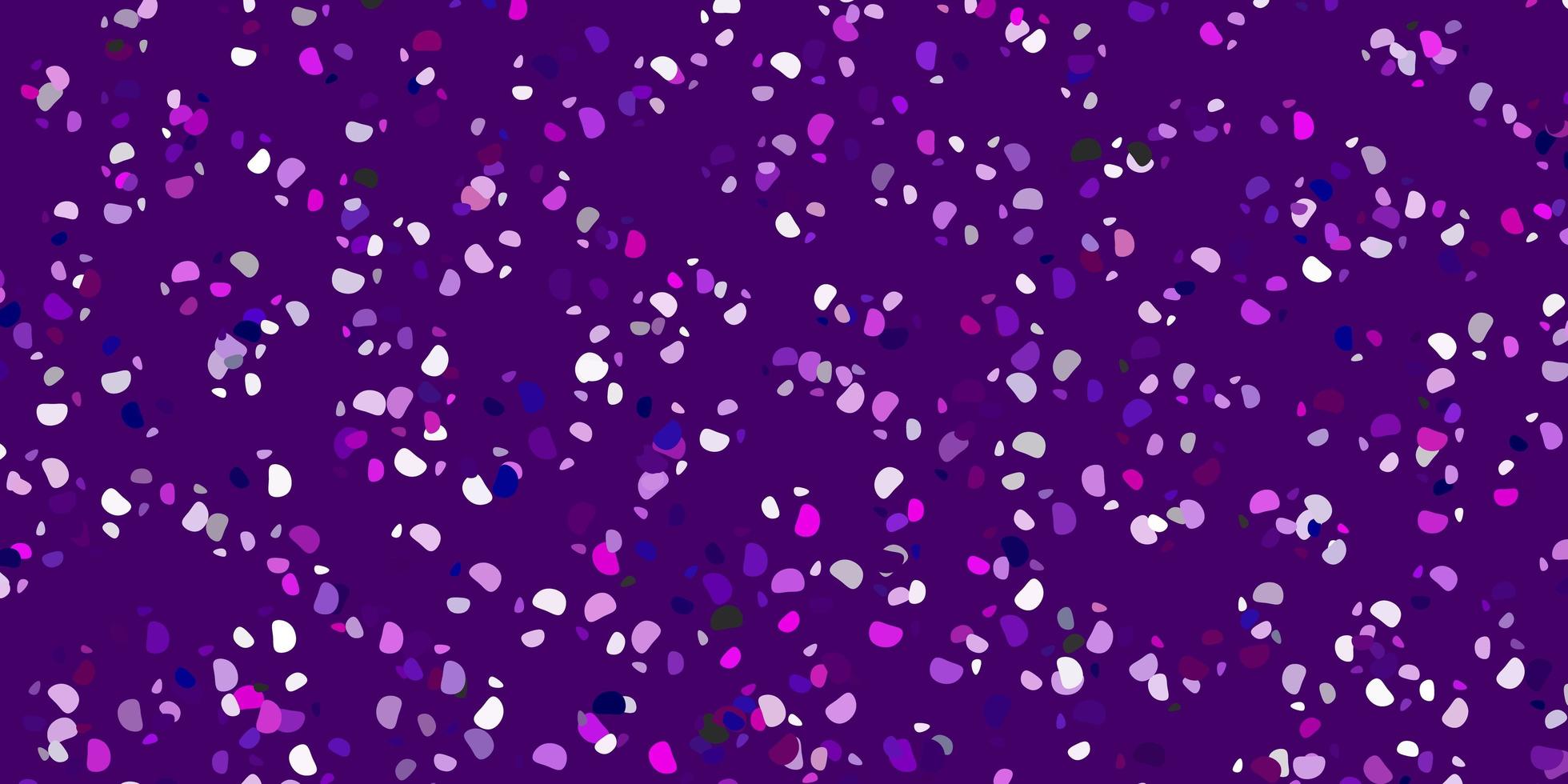 Light purple vector pattern with abstract shapes.