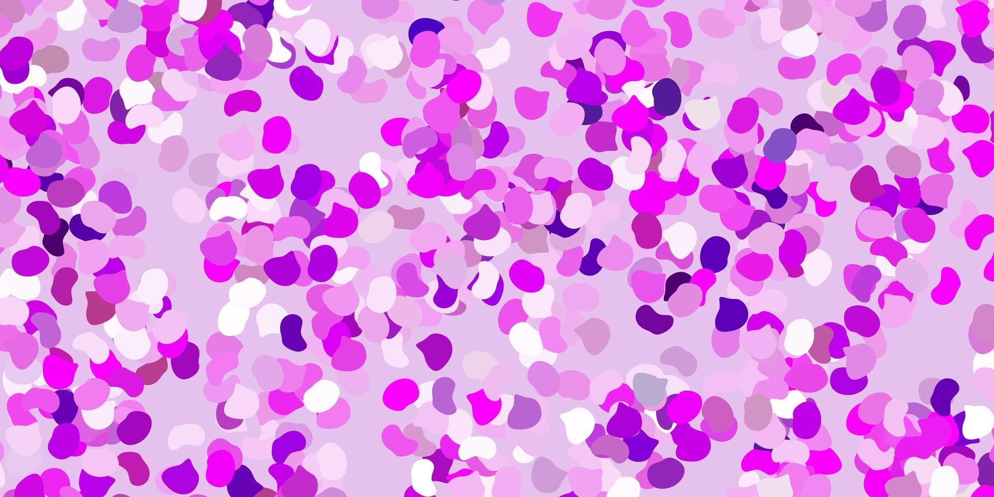 Light purple vector pattern with abstract shapes.