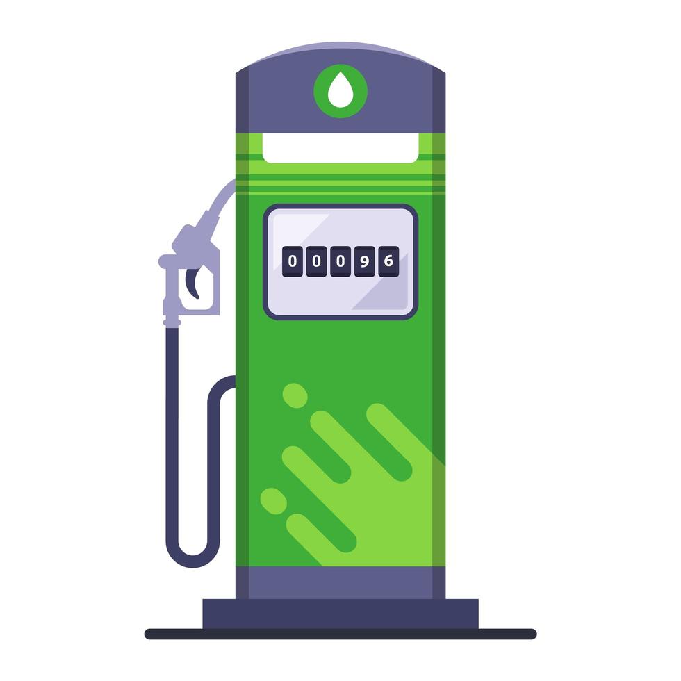 green environmentally friendly gas station 1811347 Vector Art at Vecteezy