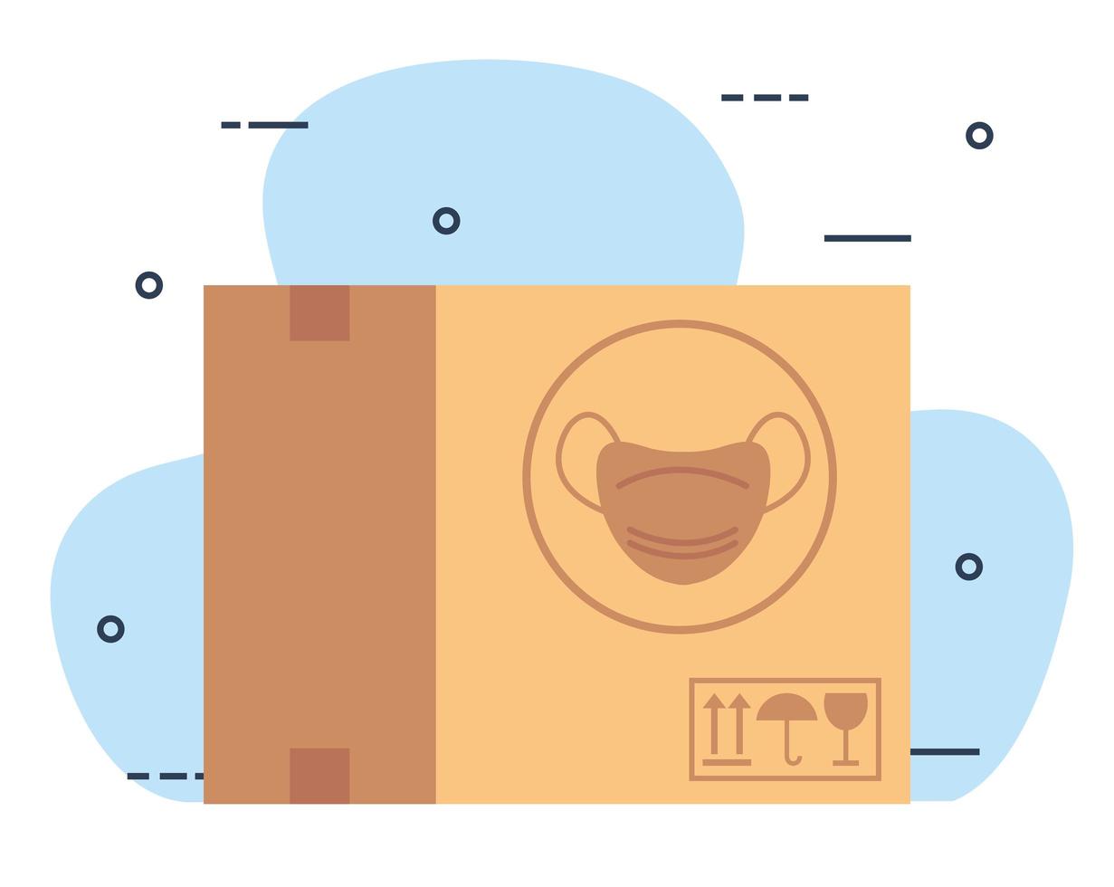 Delivery and logistics banner vector