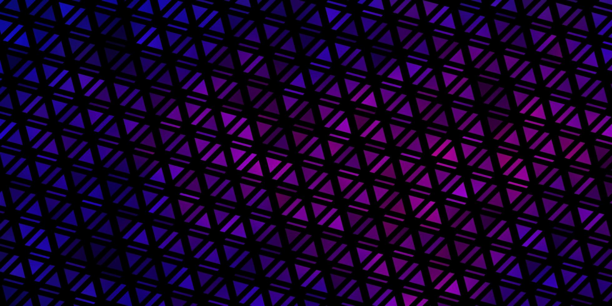 Light Blue, Red vector pattern with polygonal style.