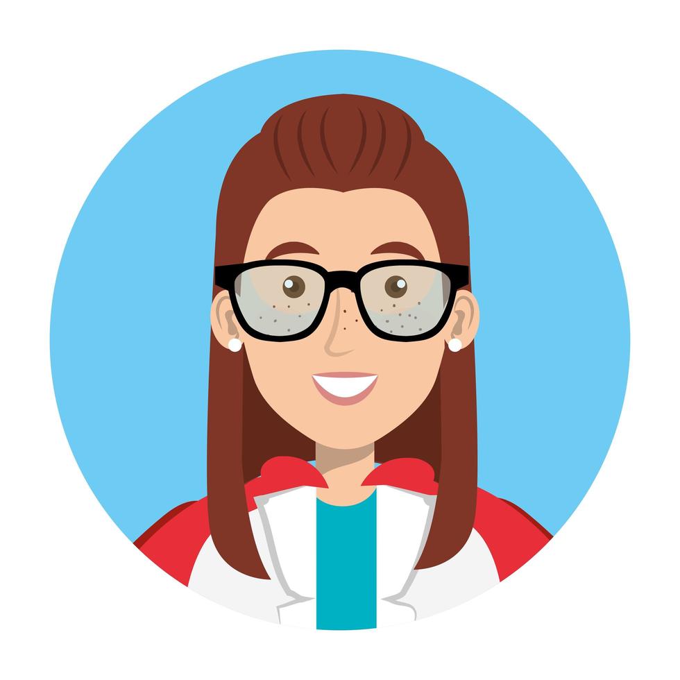 Female doctor as a super heroine vector