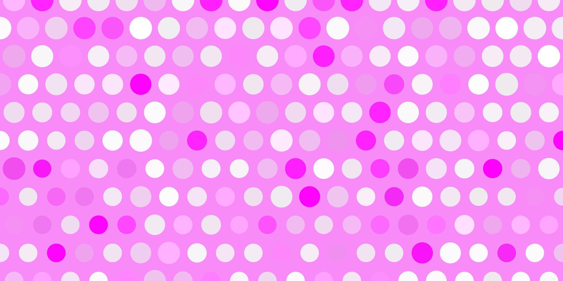 Light pink vector background with spots.