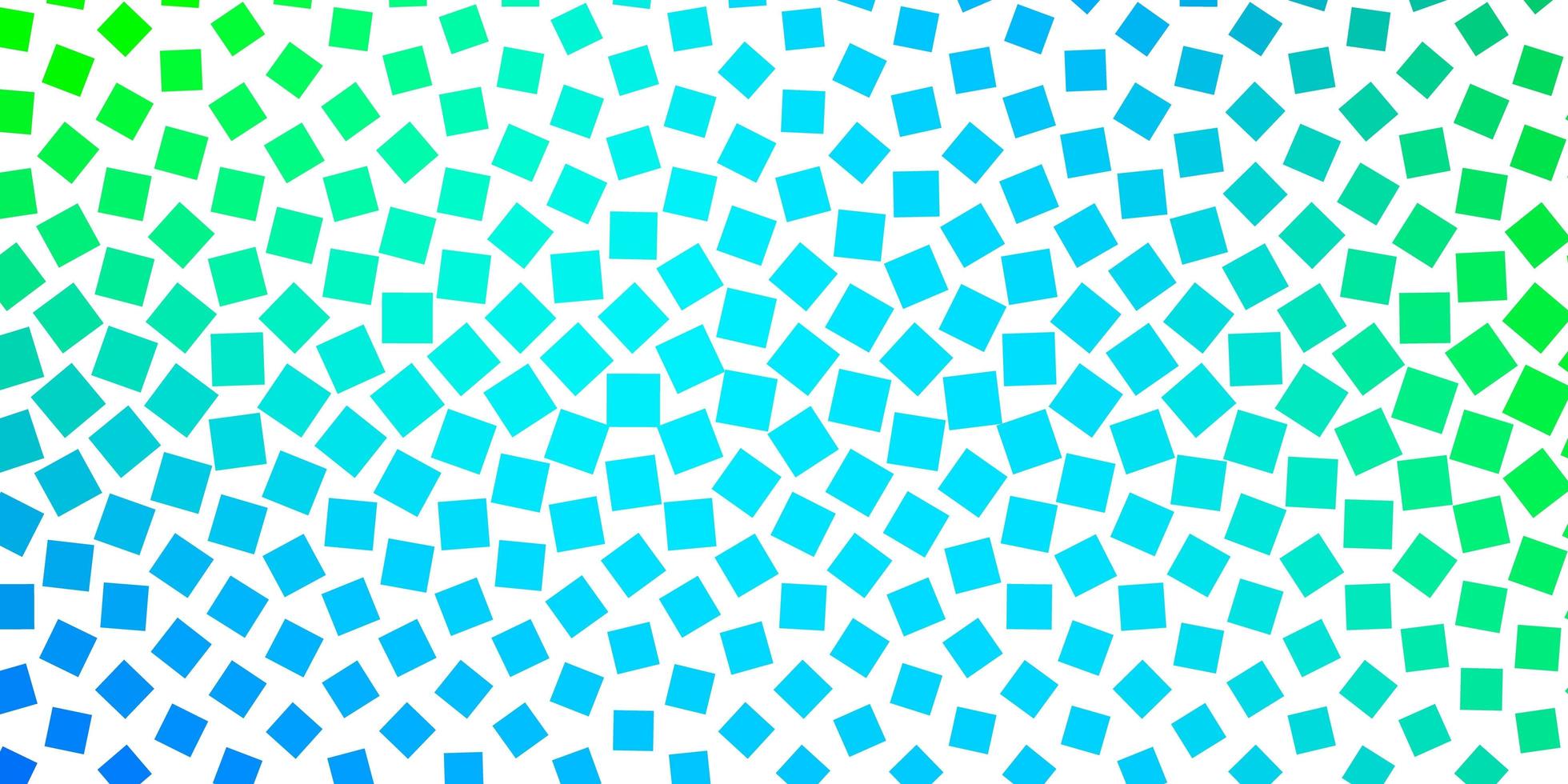 Light Blue, Green vector texture in rectangular style.