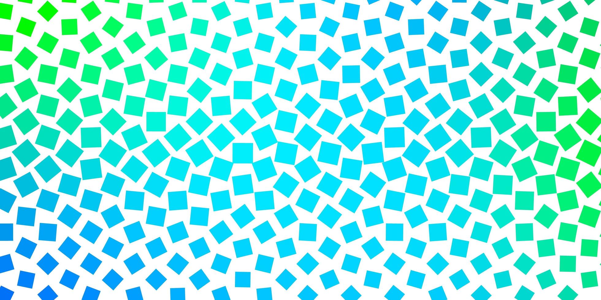 Light Blue, Green vector texture in rectangular style.