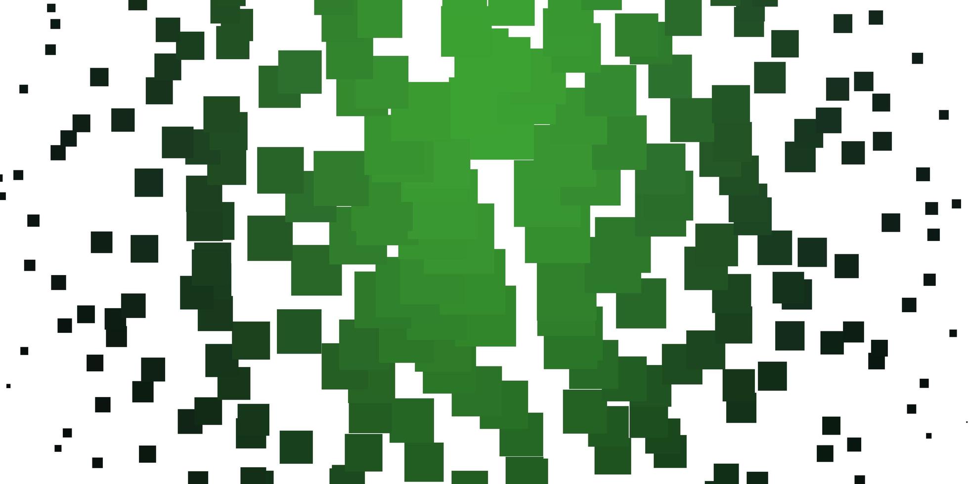 Light Green vector template in rectangles.