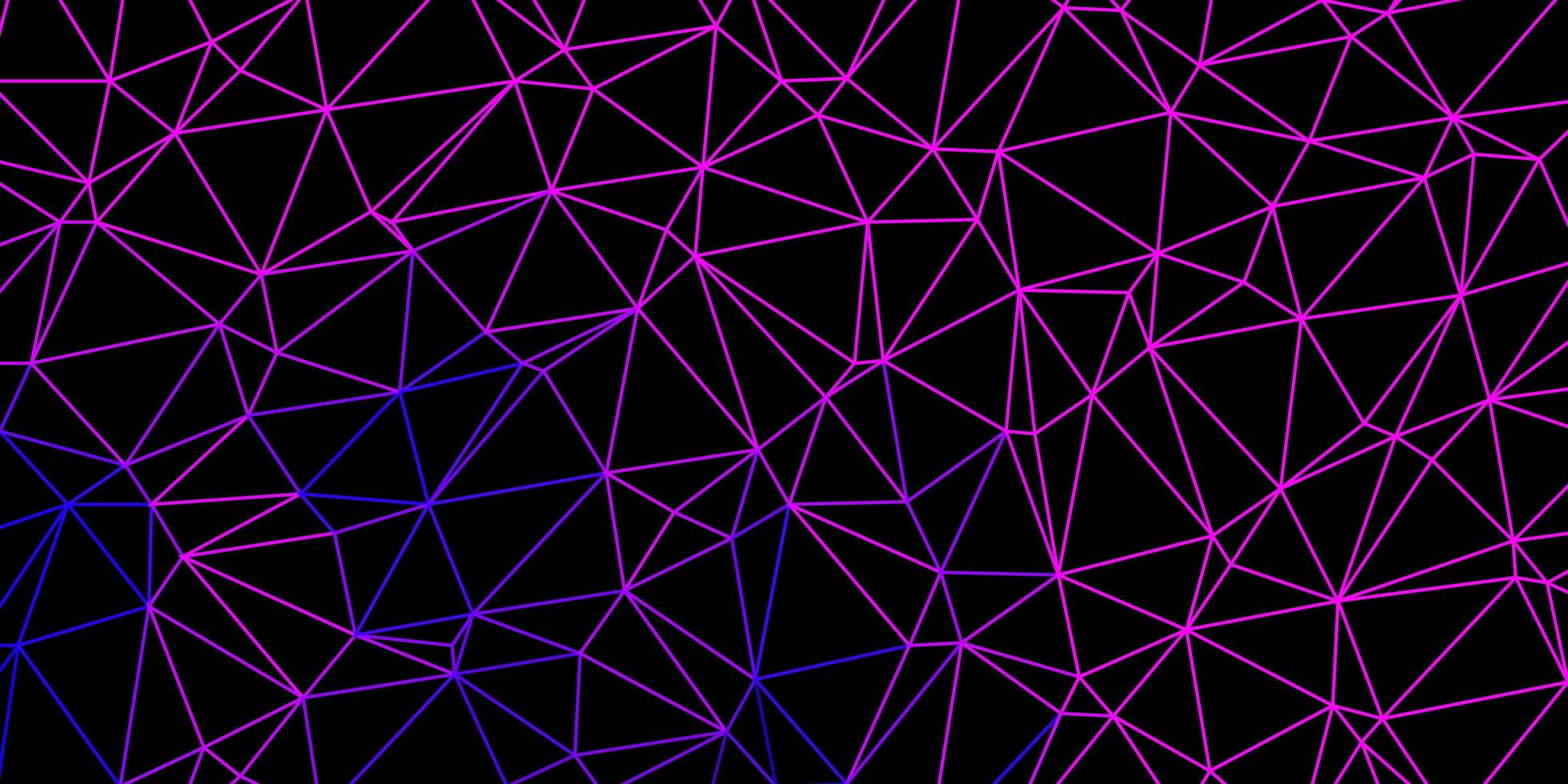 textura de triángulo de poli vector púrpura oscuro, rosa.
