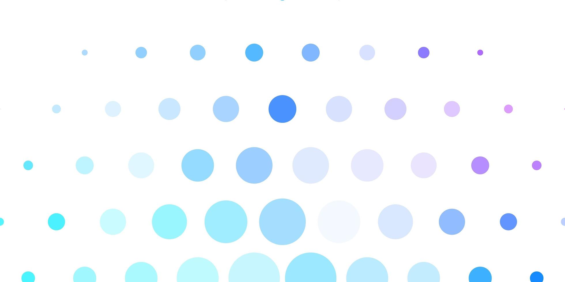 Light Pink, Blue vector background with spots.