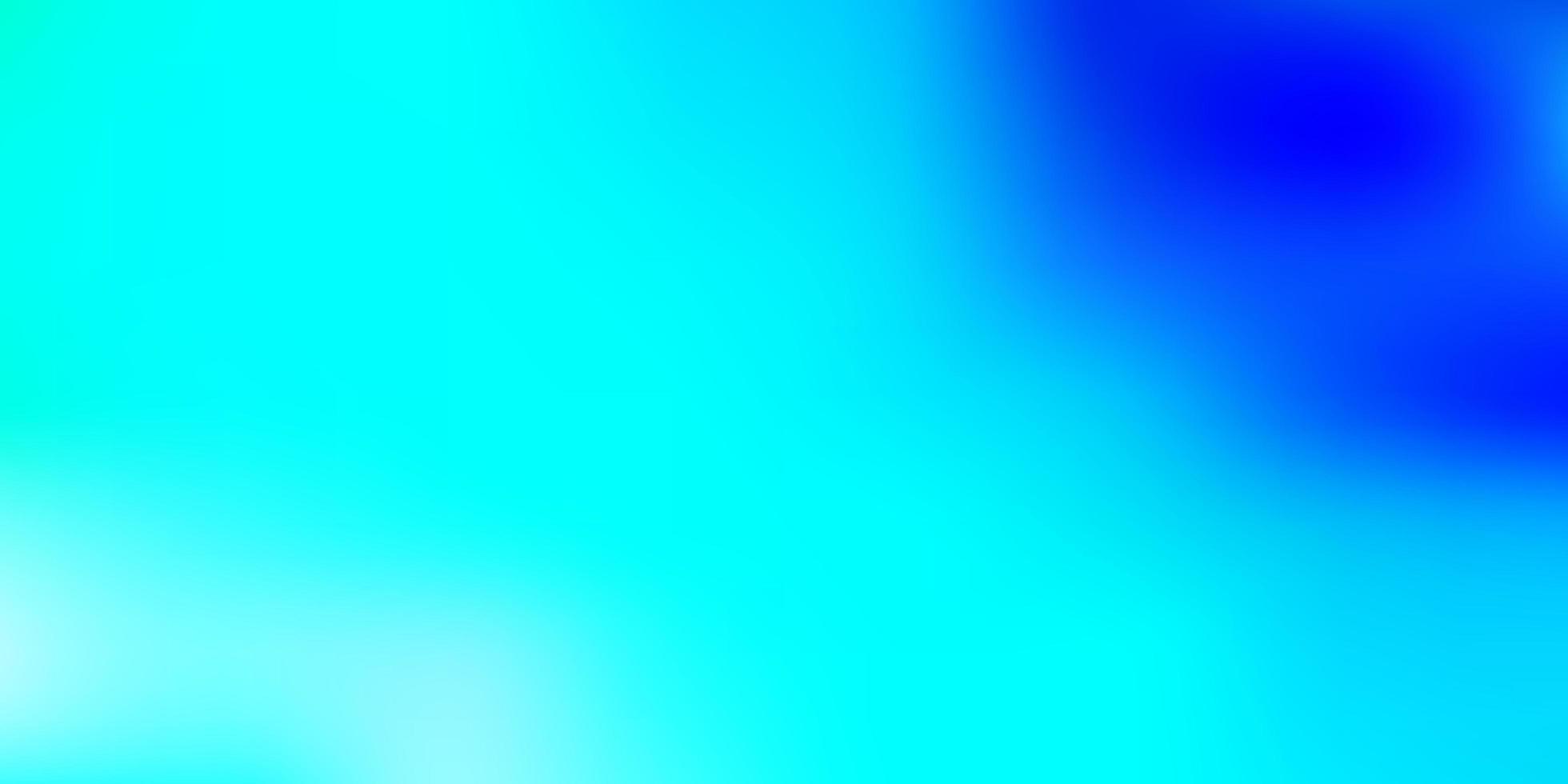 Light blue, green vector blurred background.