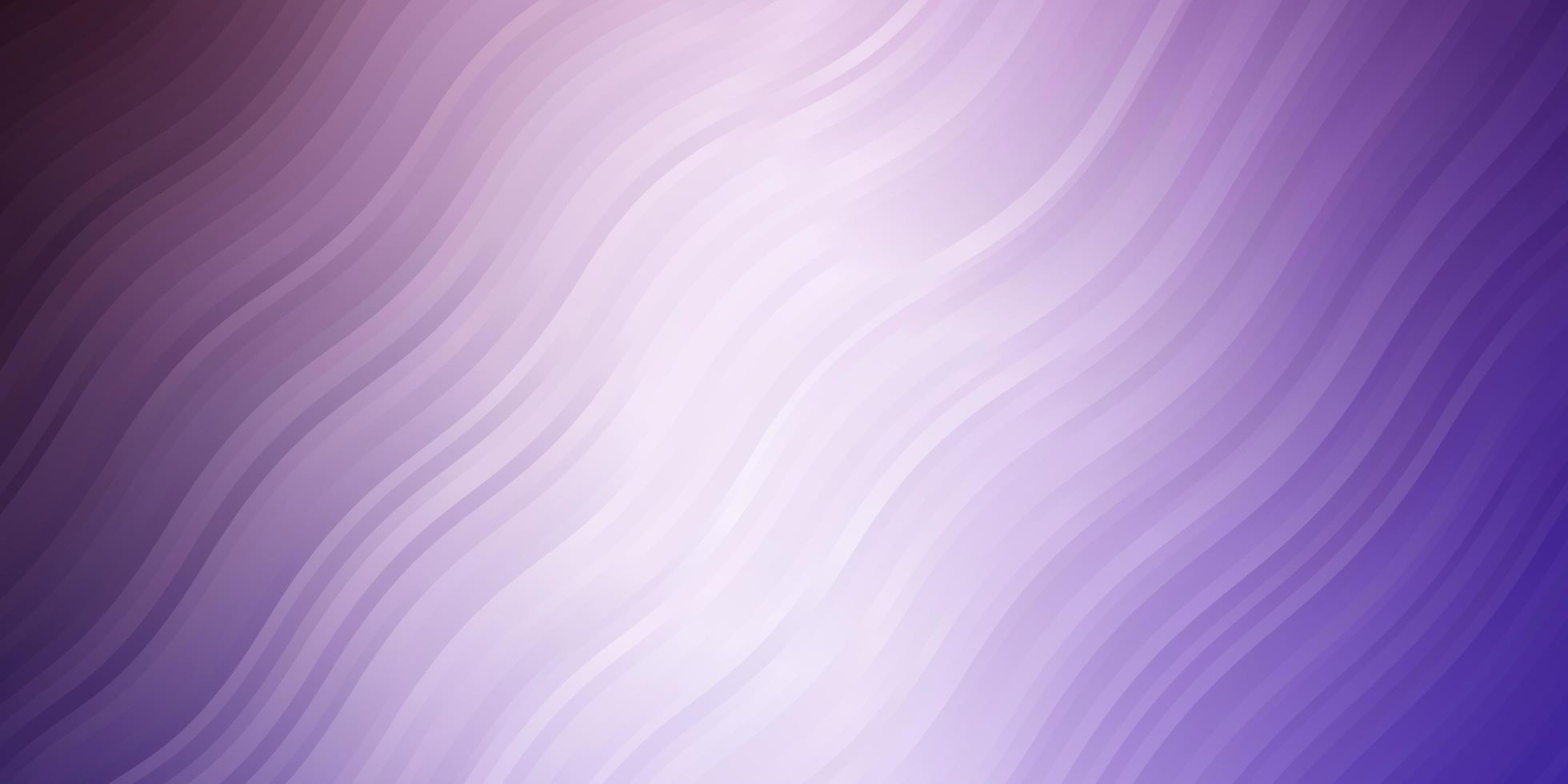 Light Purple vector backdrop with curves.