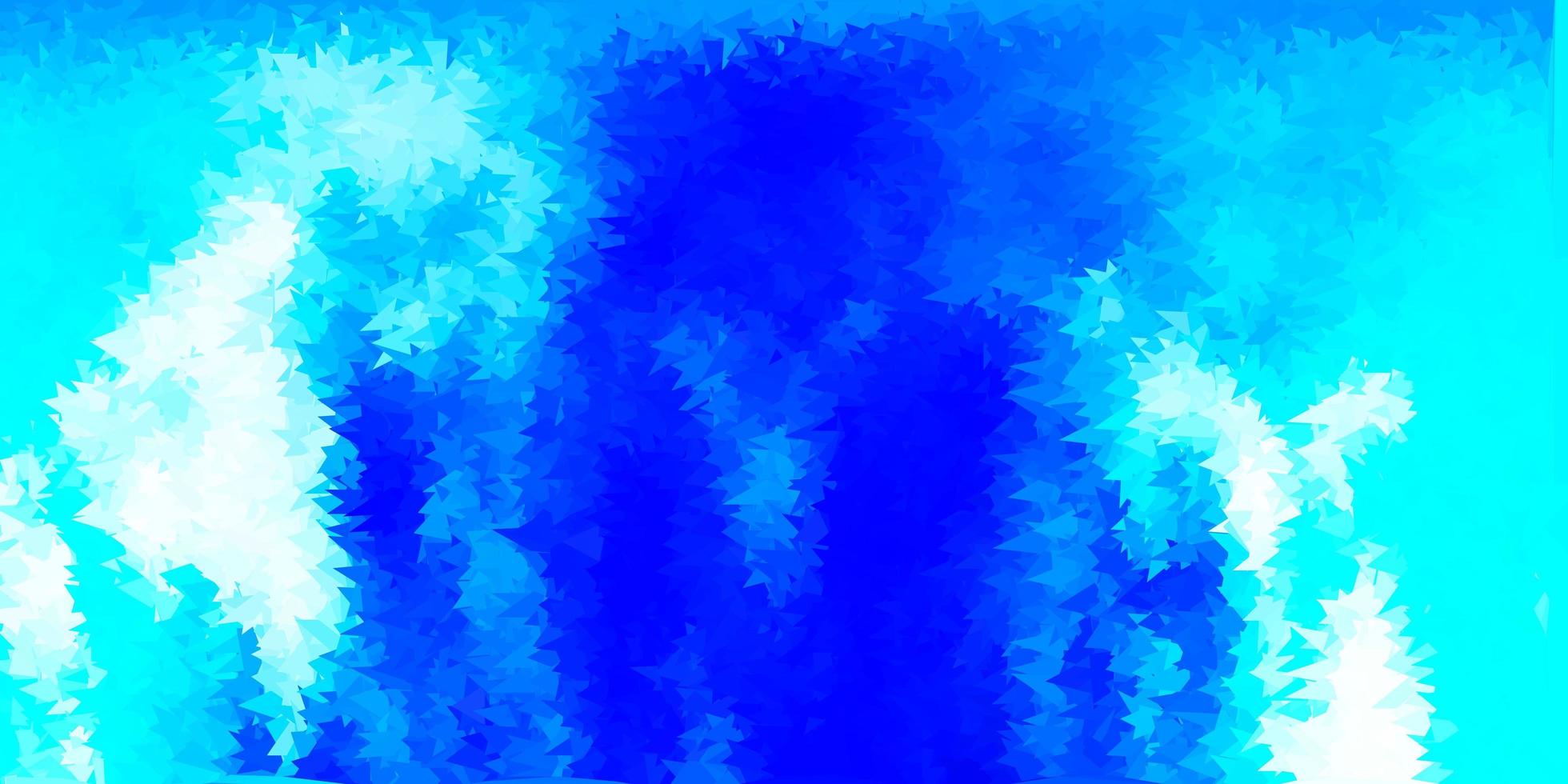 diseño de polígono degradado de vector azul claro.