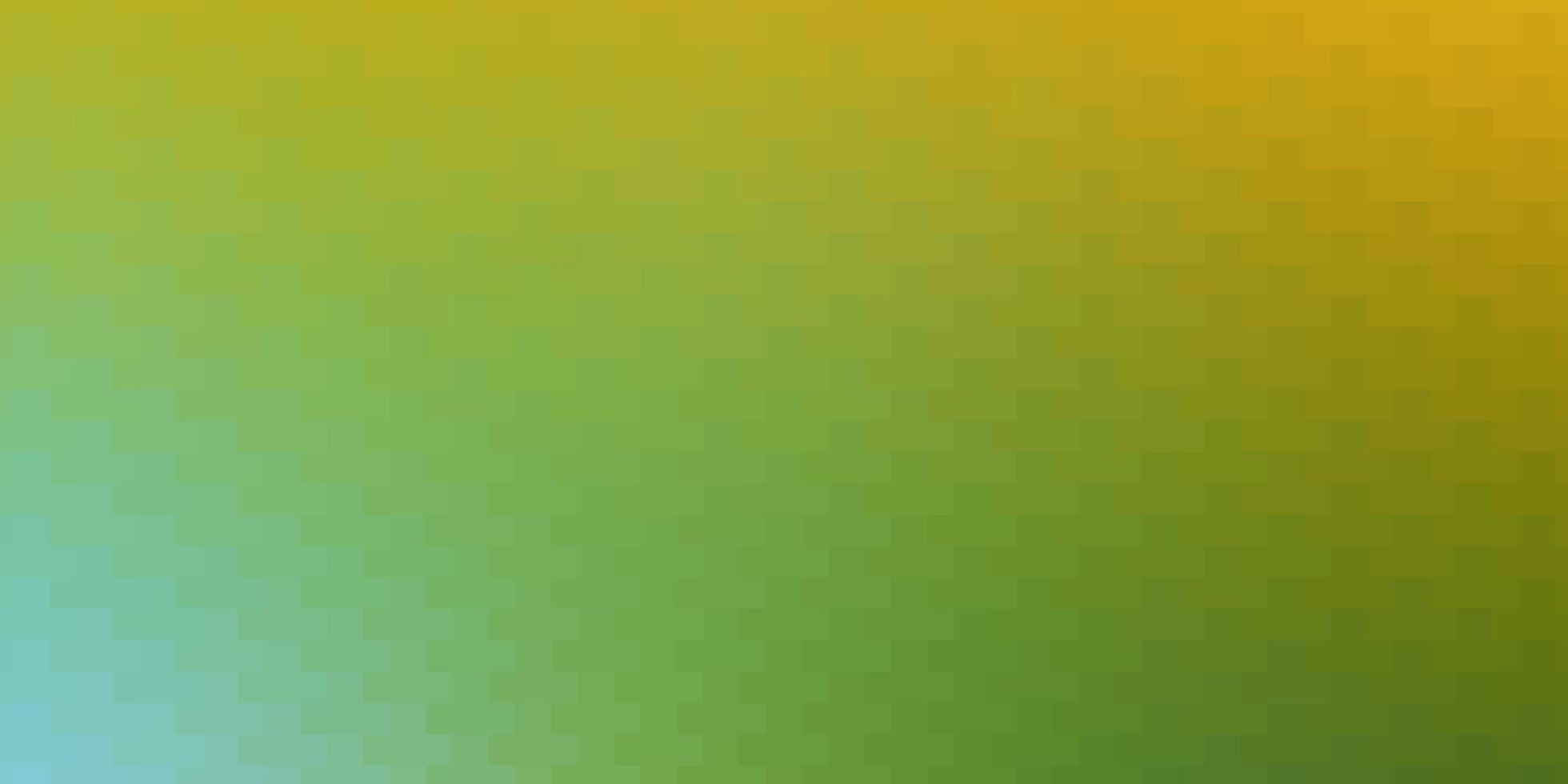 Light Green, Yellow vector layout with lines, rectangles.