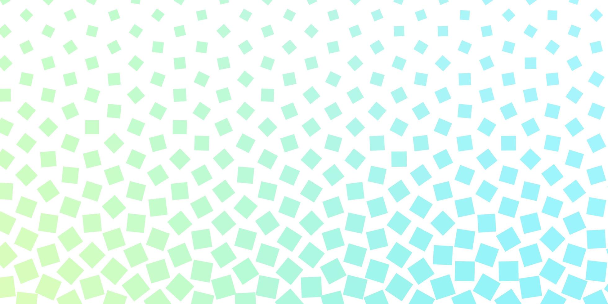 Light Blue, Green vector template in rectangles.