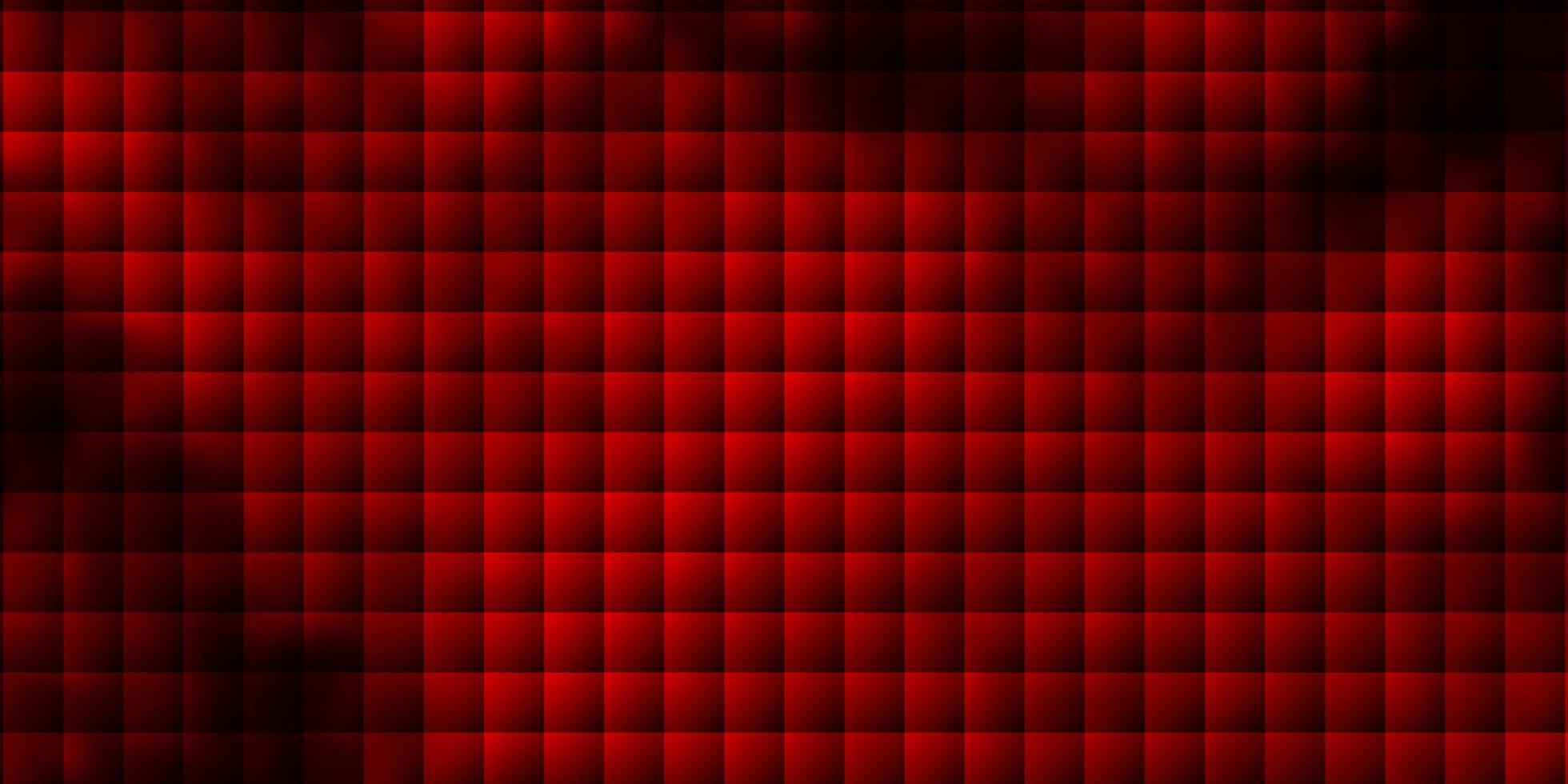 Dark Red vector background with rectangles.