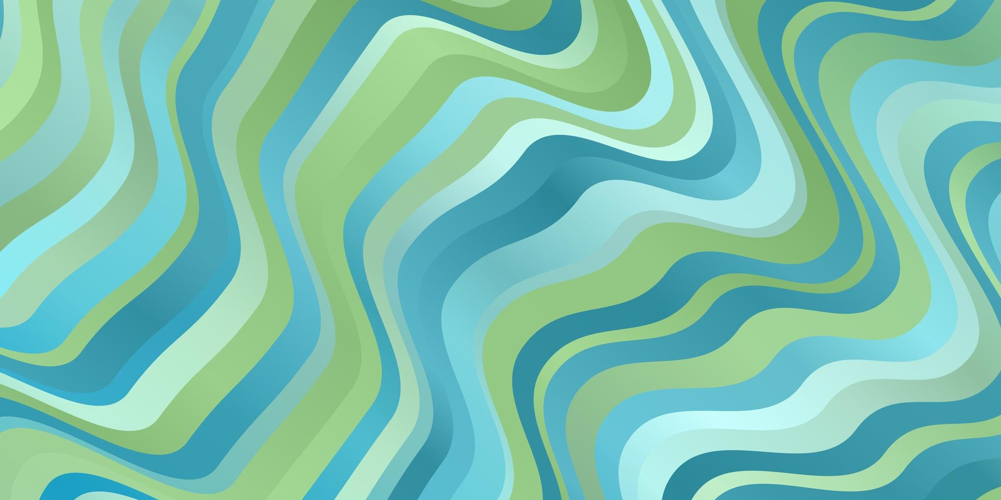 Light Blue, Green vector layout with wry lines.