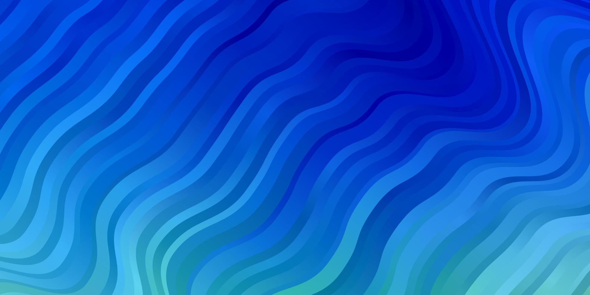 Light Blue, Green vector background with wry lines.