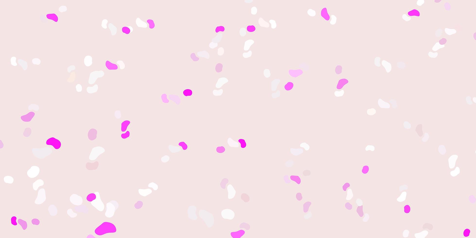 Light pink vector background with random forms.