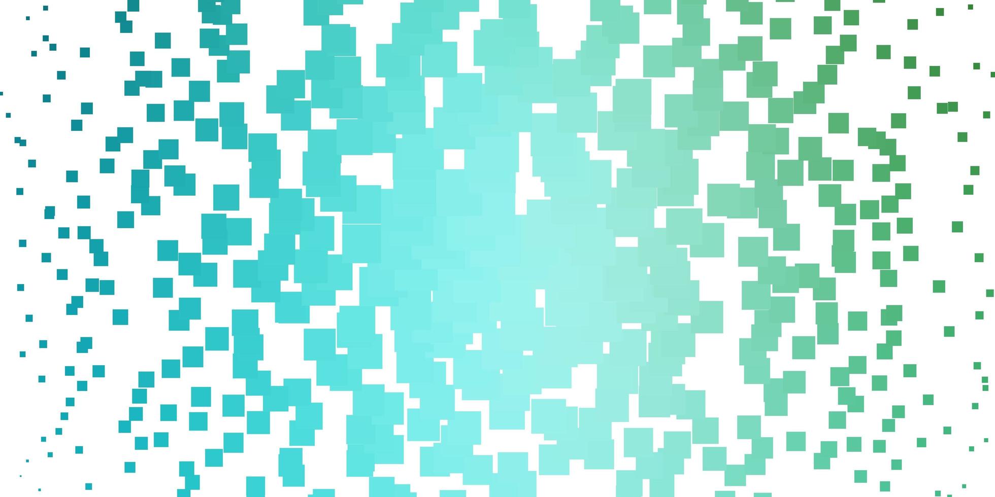 Light Blue, Green vector texture in rectangular style.