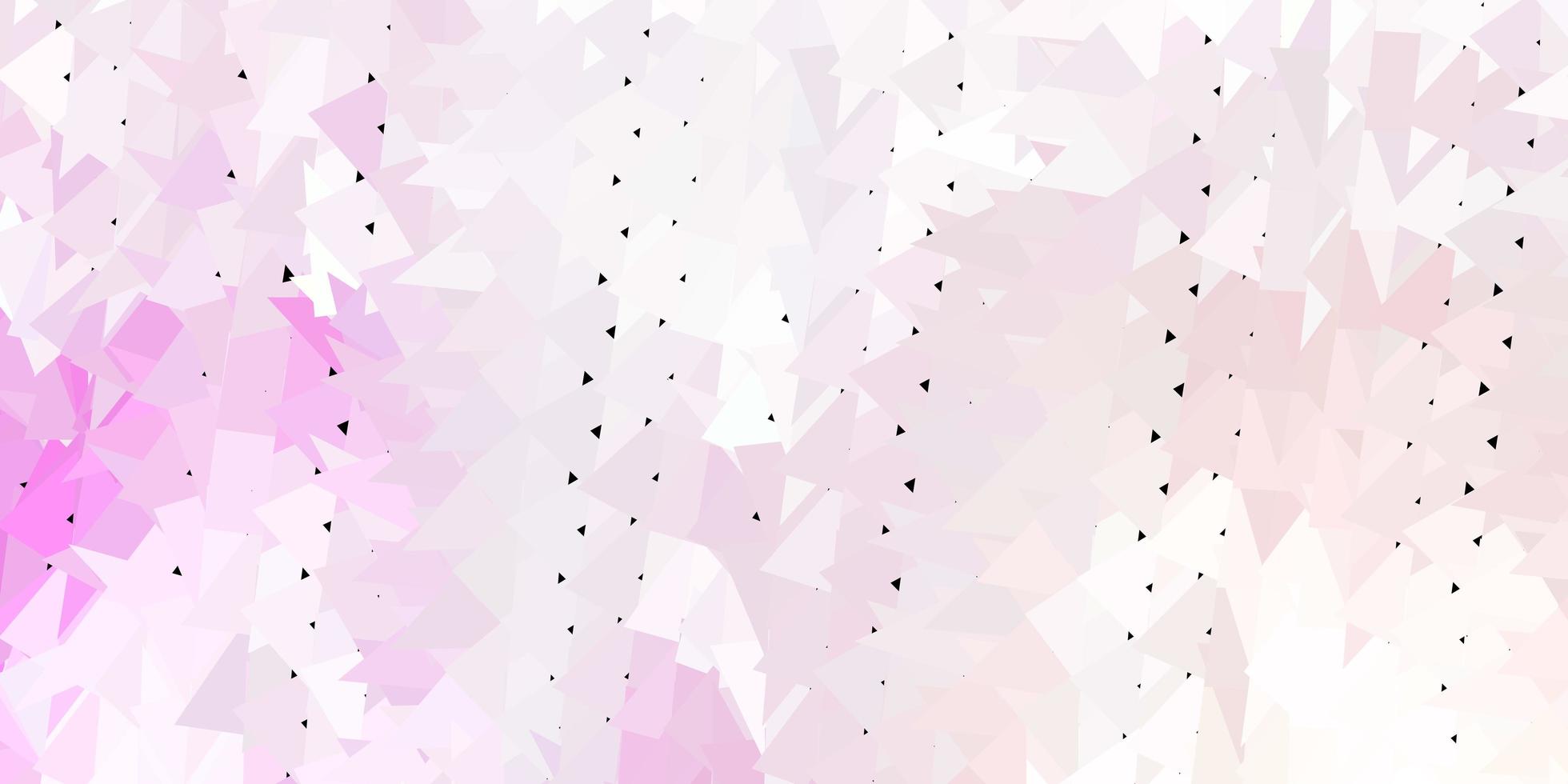 Light pink vector gradient polygon design.