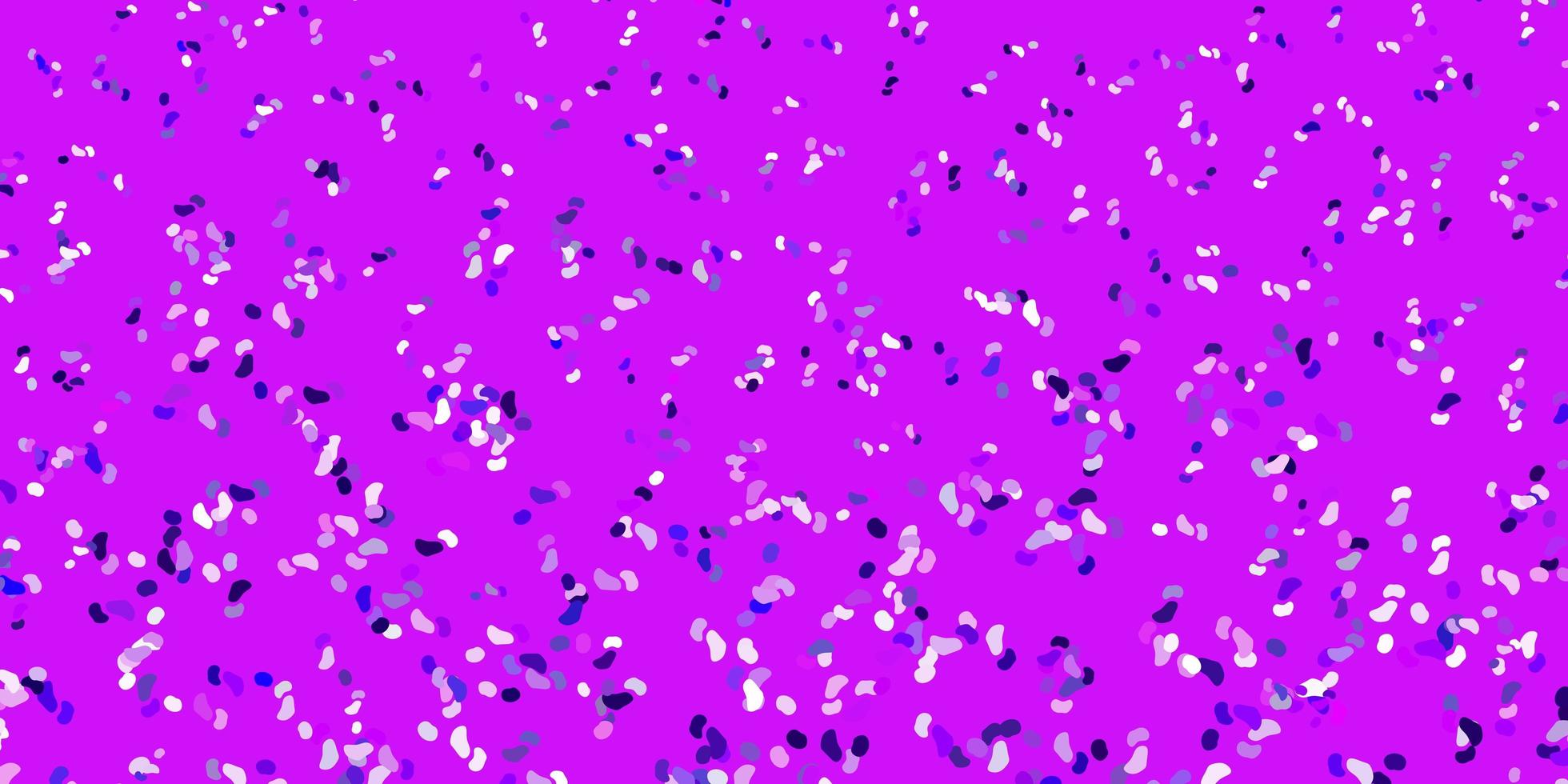 Light purple vector background with random forms.