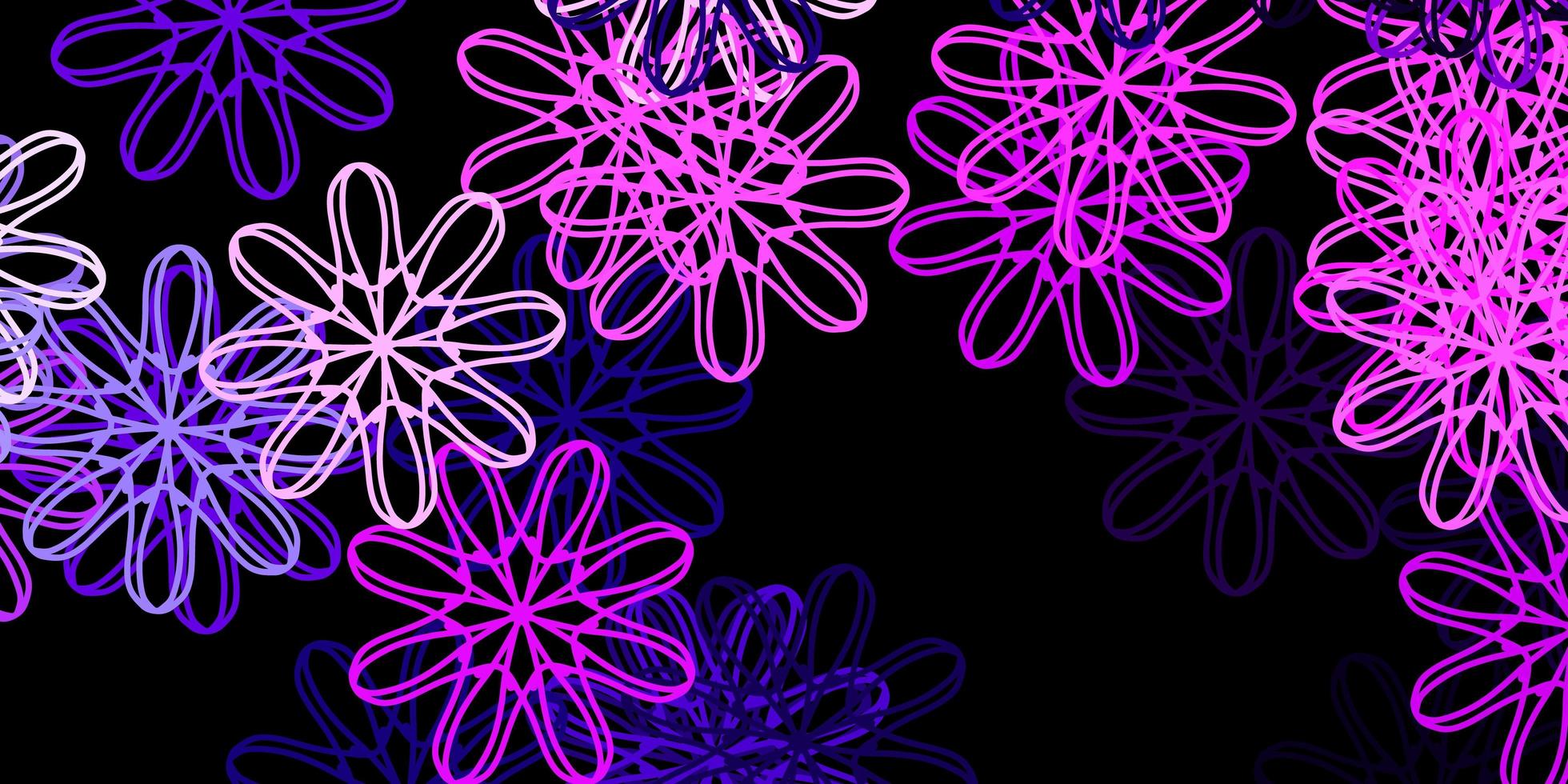 Telón de fondo de vector rosa oscuro con formas caóticas.