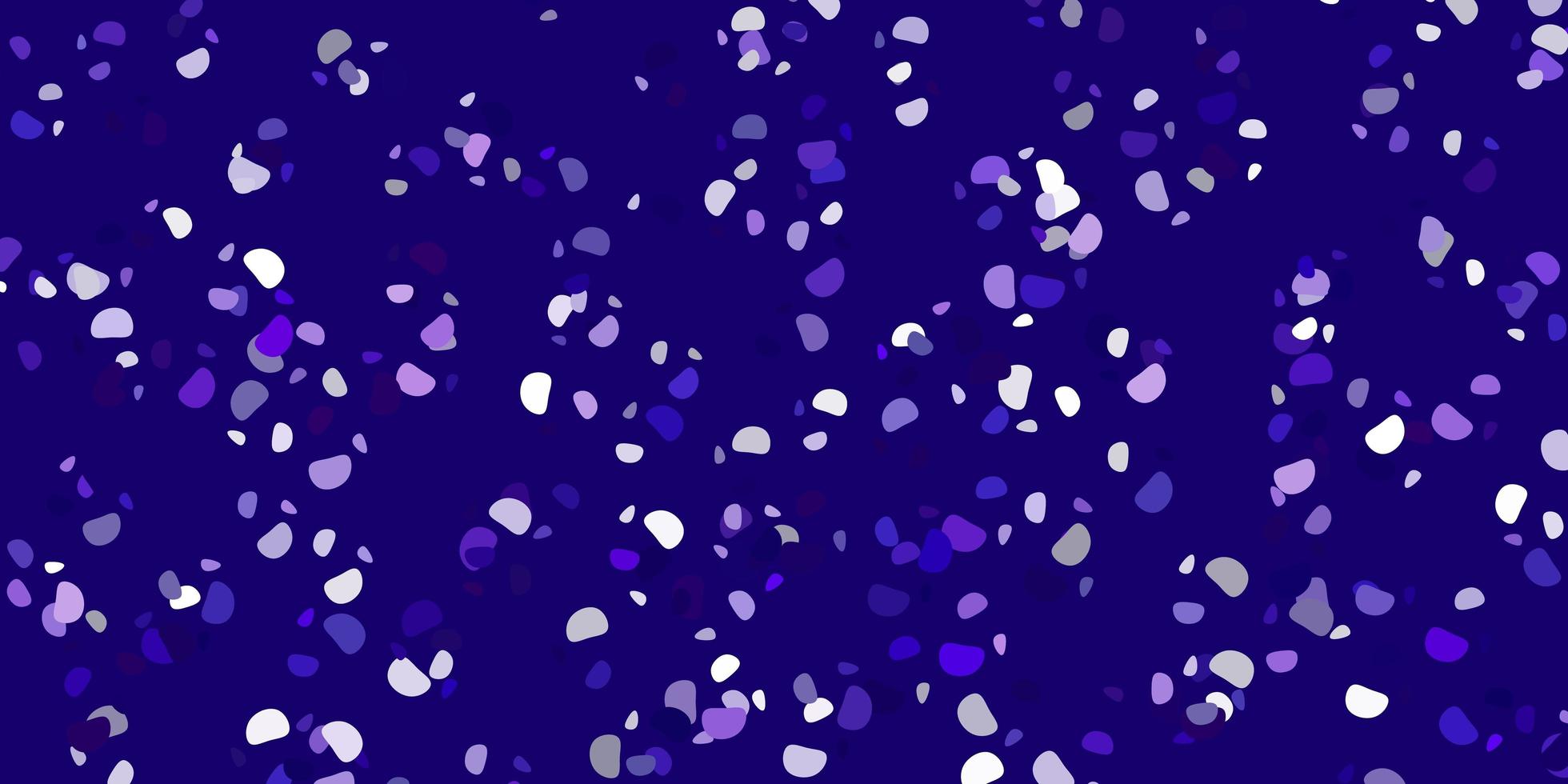 Light purple vector texture with memphis shapes.