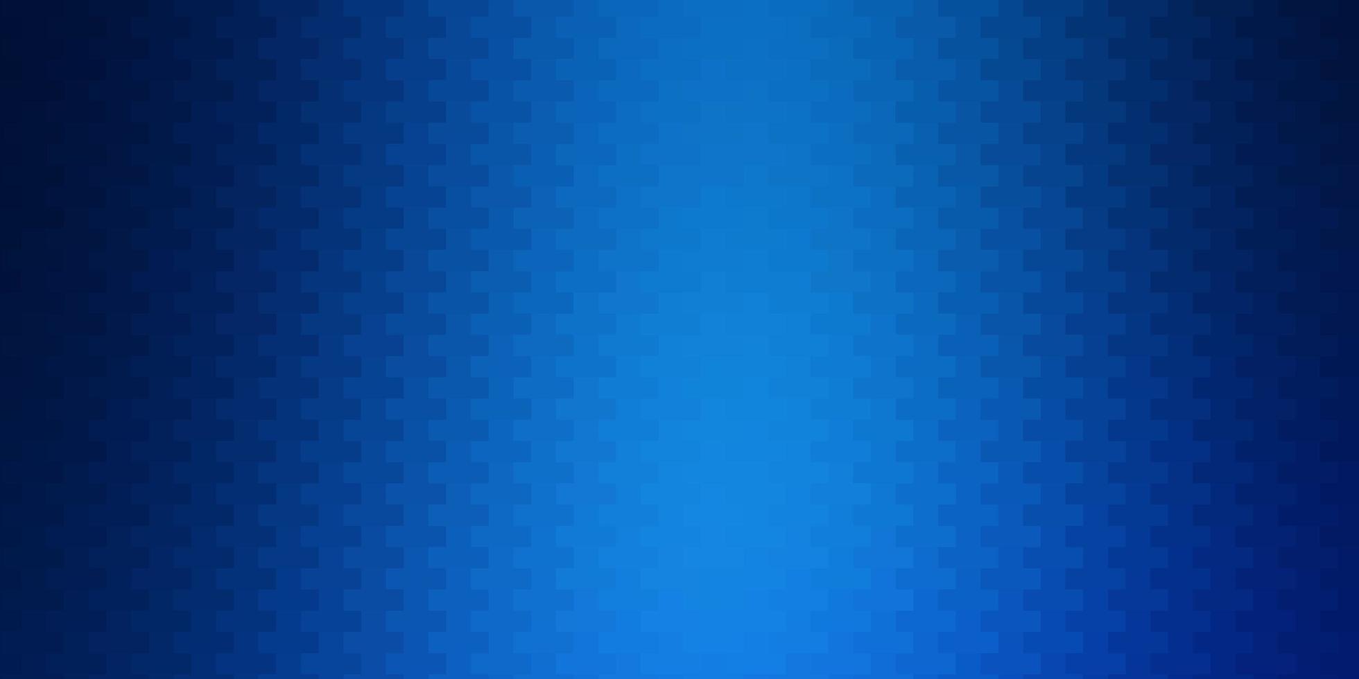 textura de vector azul claro en estilo rectangular.