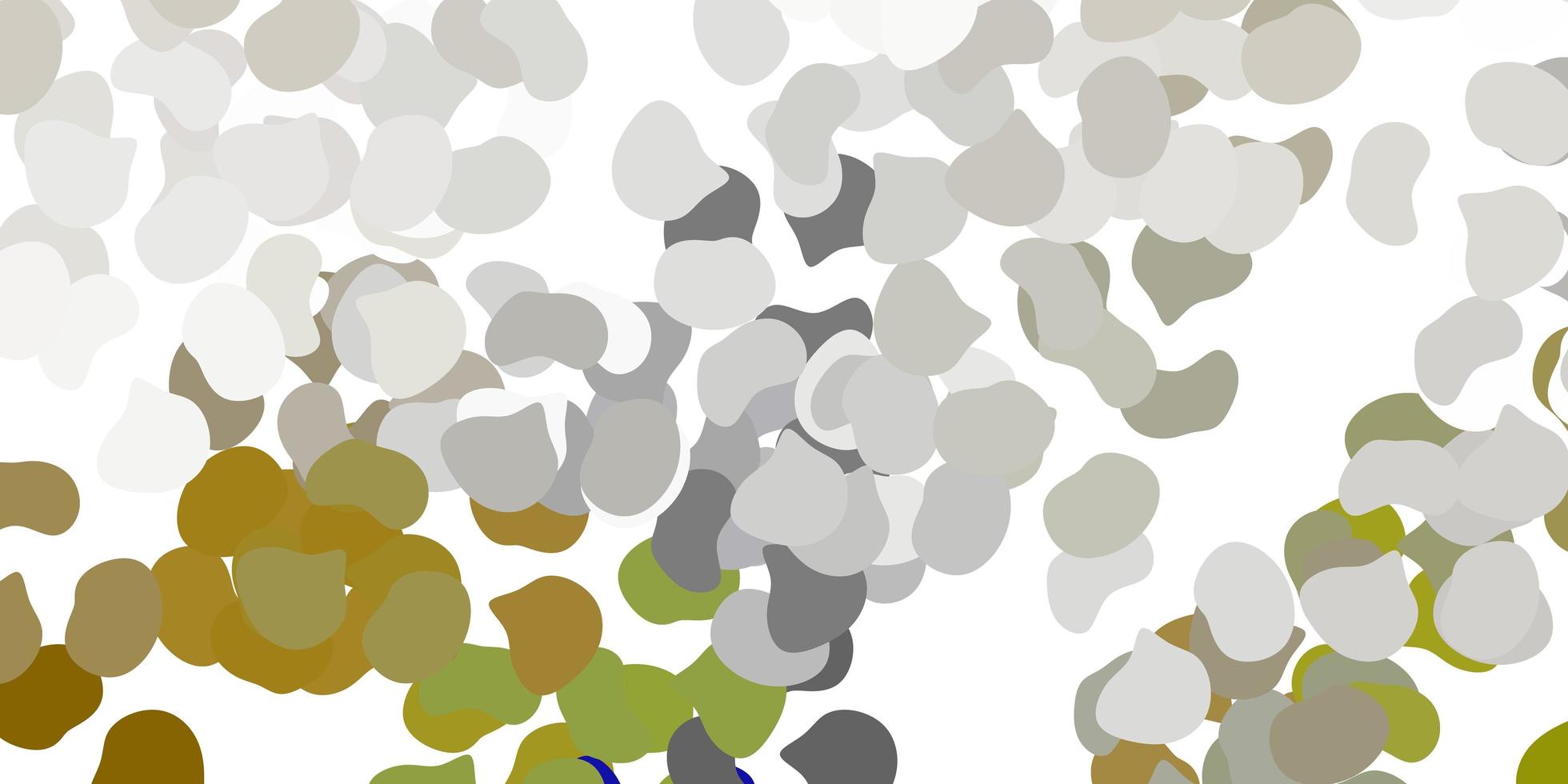 plantilla de vector gris claro con formas abstractas.