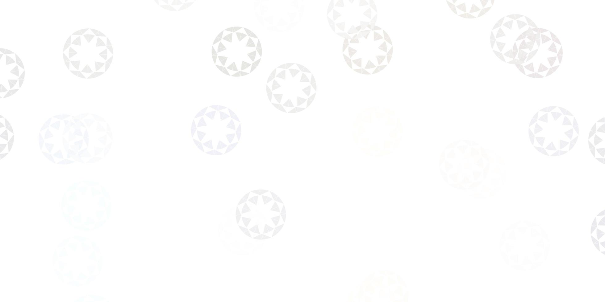 Light purple vector layout with circle shapes