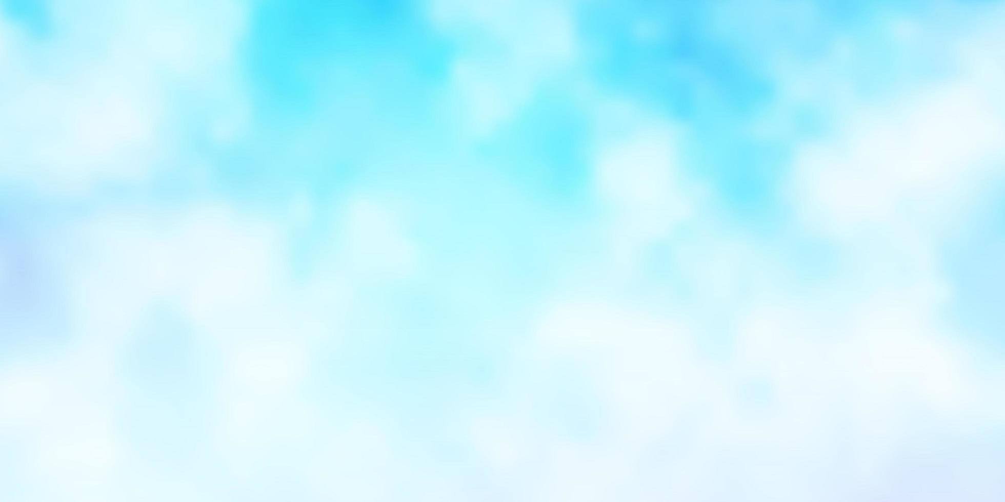 Light BLUE vector texture with cloudy sky.