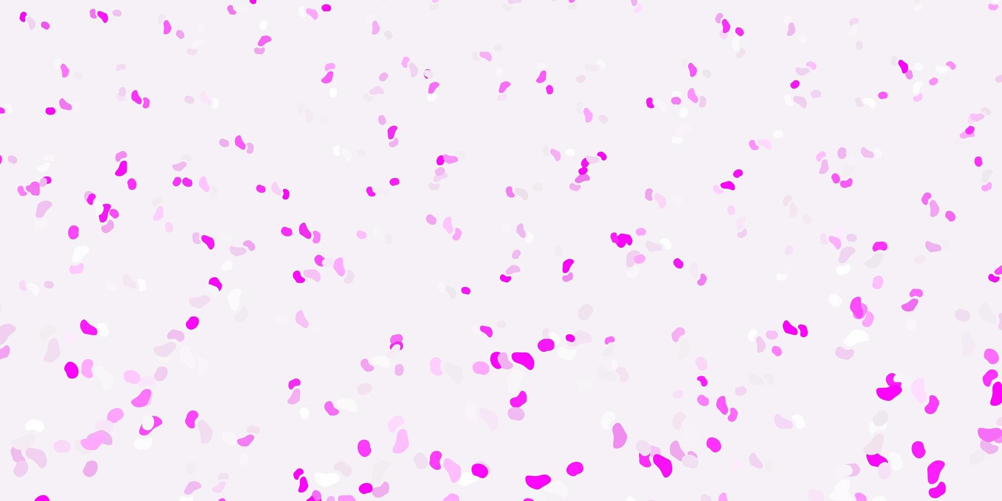 Light pink vector backdrop with chaotic shapes.