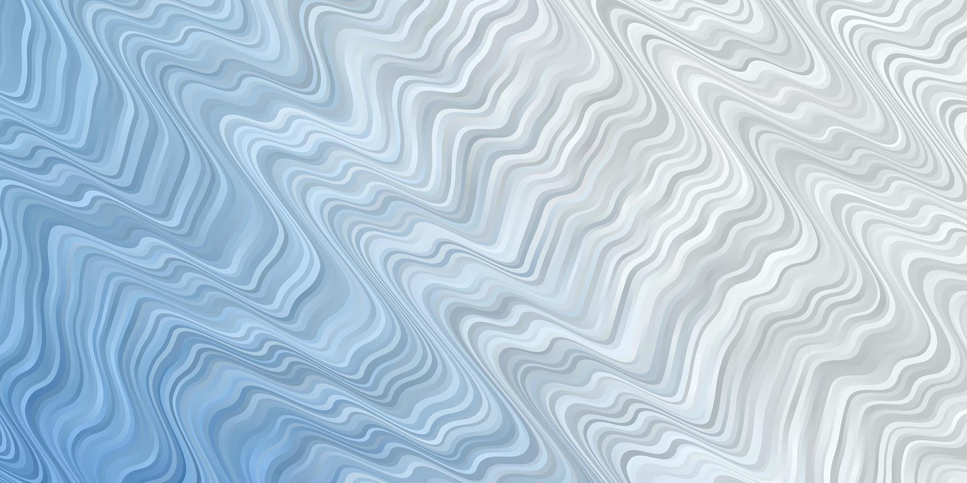 Light BLUE vector texture with curves.