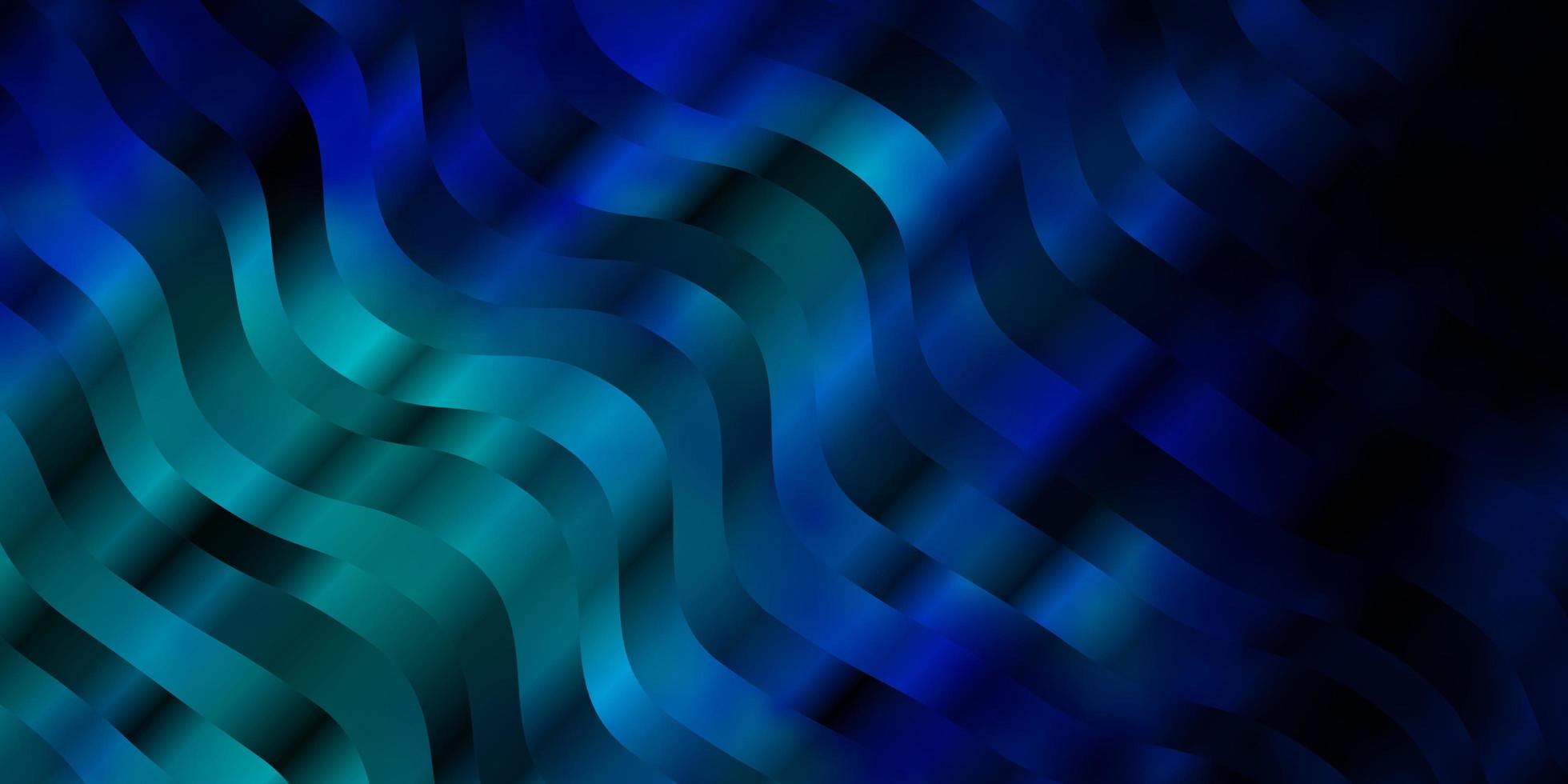 Dark BLUE vector background with lines.