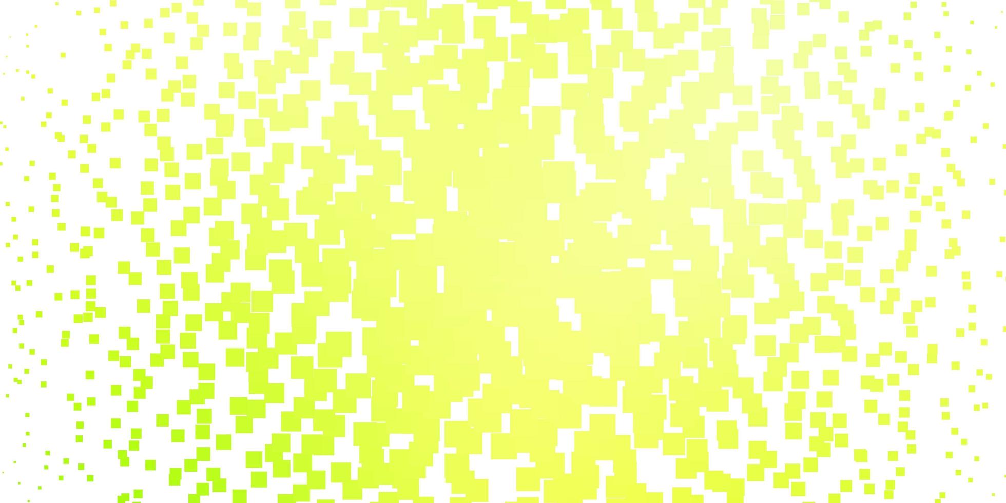 Light Green, Yellow vector layout with lines, rectangles.